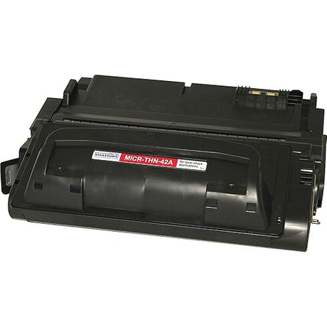 MICRTHN42A MICR Toner Cartridge for HP Laserjet 4240, 4250, 4350 Series Intelligent Printers, Black