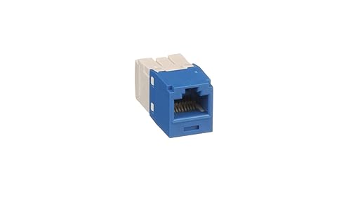 Panduit CJ688TGBU Category-6 8-Wire TG-Style Jack Module, Blue