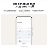 Google Nest Learning Thermostat (4th Gen) with Nest Temperature Sensor (2nd Gen) - Energy Saving Smart Thermostat with Adaptive Eco - Works with Alexa and Google Home App - Polished Silver
