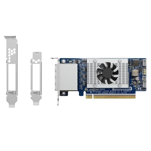 QNAP QXP-1620S-B3616W Wide Bandwidth, Full Duplex 12Gb / s SAS Card