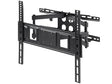 Monoprice Full-Motion Articulating TV Wall Mount Bracket for TVs 32in to 70in, Max Weight 88 lbs, Extension Range 2.4in 18.4in, VESA Up 400x400, Rotating, Fits Curved Screens (43199)
