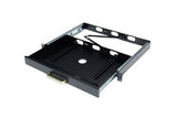Adseeo Keyboard Drawer Industrial 1u Universal Keyboard Drawer with Metal Appearance (MRP-1C)