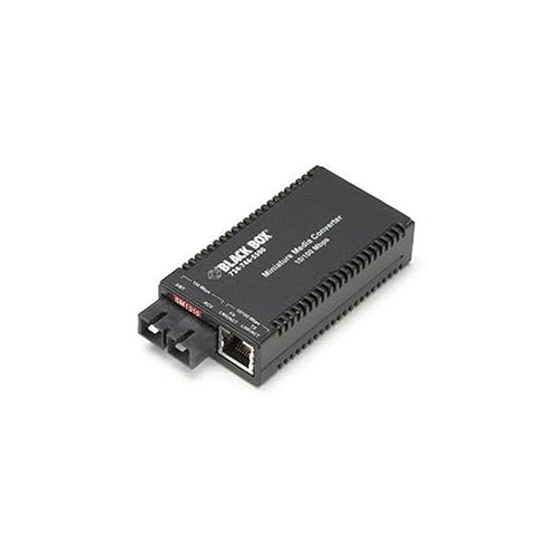 Black Box Network Services LHC015A-R4 Fast Ethernet [100-mbps] Media Converter - 10/100-mbps Copper To 100-mbps Single