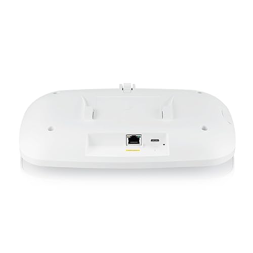 Zyxel BE6500 WiFi 7 Dual-Radio Access Point, Dual-Optimized Antenna, Manageable via Nebula Web/App, On-Premises Controller, or Device's Local Interface [WBE510D] WiFi 7 | BE6500 | DO Antenna