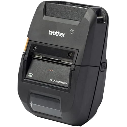Brother RJ3230BL Portable 3 Direct Thermal Receipt/Label Printer