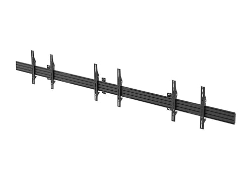 Monoprice Commercial Series 3x1 Menu Board Wall Mount for Screens Between 32in and 65in Max Weight 66lbs VESA Patterns up to 600x400