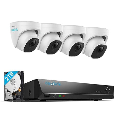 Reolink Security System Smart Surveillance 24 hours a day, 7 days a week in 10MP Ultra HD