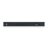Zyxel 48-Port Gigabit Switch | Smart Managed | Rackmount with 2 SFP Ports | VLAN, IGMP, QoS GS1900-48