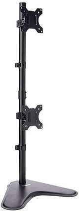 Fellowes Professional Series Free-Standing Dual Stacking Monitor Arm (8044001), Black