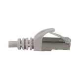 Tripp Lite Cat6a 10G Ethernet Cable, Snagless Molded Slim STP Network Patch Cable (RJ45 M/M), White, 10 Feet / 3 Meters, Manufacturer's Warranty (N262-S10-WH)