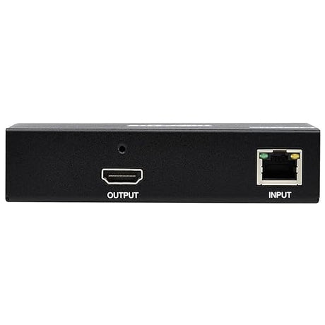 Tripp Lite HDMI Over Ethernet Cat6 Receiver - Up to 230 feet or 70.1 Meters - 4K 60Hz Video, HDR, 4:4:4, PoC, HDCP 2.2, TAA Compliant (B127A-1A0-BH)