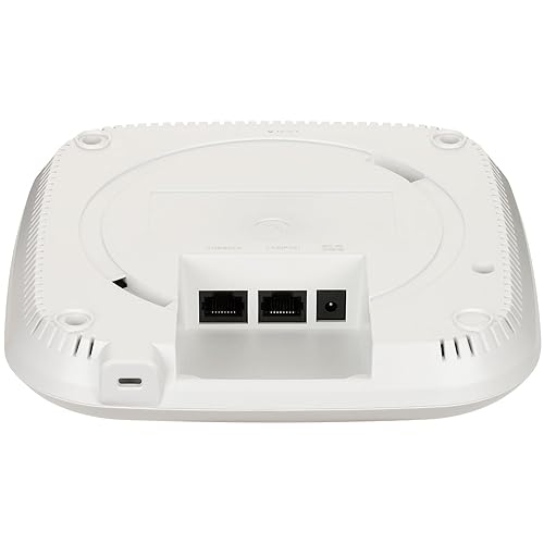 D-Link PoE Access Point WiFi 6 AX1800 Wave 2 Dual Band Wireless Internet Network Compact Design Wall Ceiling Mountable WiFi AC AP (DAP-X2810), White