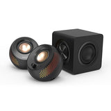 Creative Pebble X Plus 2.1 USB-C Computer Speakers with Subwoofer and Customizable RGB Lighting, Bluetooth 5.3, USB Audio, Up to 15W RMS Power for PC and Mac