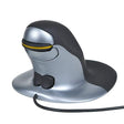 Posturite Wired Penguin Mouse - Medium (9820100), Black ‎9820100