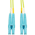 Tripp Lite LC to LC Multimode Duplex Fiber Optics Patch Cable, 100Gb, 50/125, OM5, LC/LC Male, 3 Meter 3M