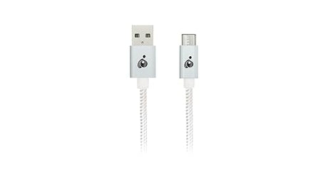 IOGEAR Charge and Sync Flip Pro-USB-C to Reversible USB-A Cable, 3.3 Feet G2LU3CAM01-WT