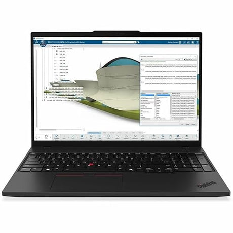 Lenovo ThinkPad P16s Gen 4 21QR001DUS 16 Touchscreen Copilot+ PC Notebook - WQUXGA - AMD Ryzen AI 7 PRO 350-64 GB - 1 TB SSD - English Keyboard - Black