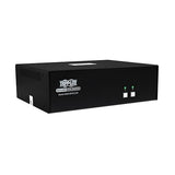 Tripp Lite Secure KVM Switch, 2-Port DisplayPort, United States Government NIAP-Certified PP4.0 Security, 4K & 30Hz Quality, TAA Compliant, 3-Year Warranty (B002-DP2A2-N4)