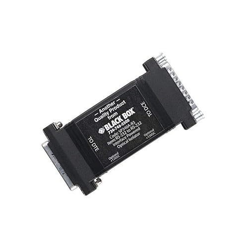 Black Box SP340A-R3Opto Isolator - RS-232, DB25 Male to DB25 Female, 115.2-Kbps