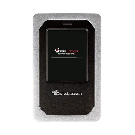 DataLocker DL4 FE 1 TB Password Protected Hardware Encrypted HDD, Easy Screen Guided Use, AES 256, IP64 Dust, TAA Compliant Trusted Supply Chain, OS Independent, USB-C/USB-A