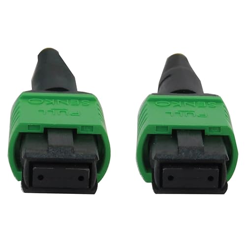 Tripp Lite Single Mode Fiber Optic Patch Cable, 9/125 OS2 MPO to MPO (F/F APC), 12 Fiber, Yellow LSZH Jacket, 3 Meters / 9.8 Feet, Lifetime Limited Manufacturer's Warranty (N390B-03M-12-AP)