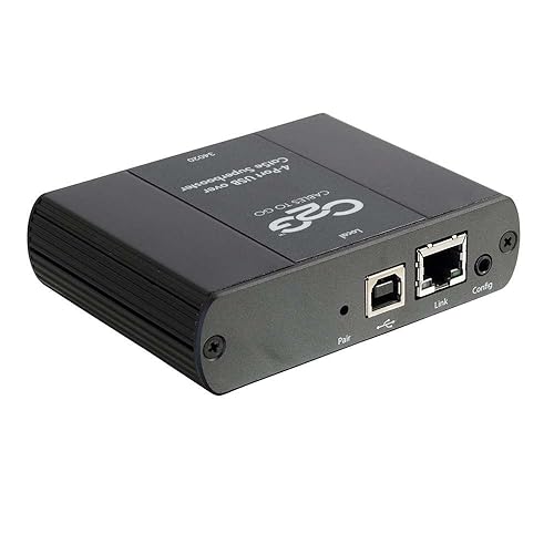 C2G/Cables to Go 34020 4-Port USB 2.0 Over Cat5 Extender