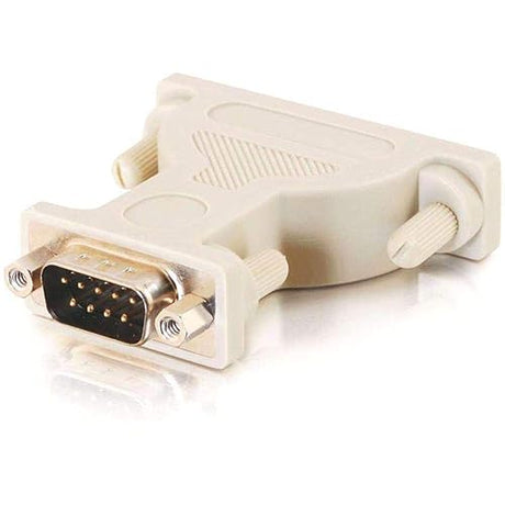 C2G 02449 DB9 Male to DB25 Female Serial RS232 Serial Adapter, Beige