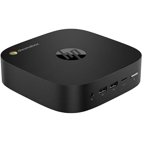 HP Chromebox G4 Chromebox - Intel Celeron 7305-4 GB - 64 GB Flash Memory Capacity - Desktop Mini - Intel Chip - ChromeOS - Intel UHD Graphics DDR4 SDRAM - IEEE 802.11ax - 65 W