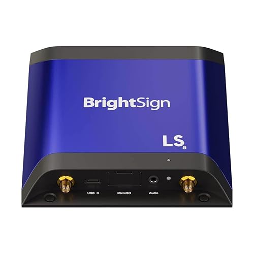 Brightsign LS425 H.265, Full Hd And 4k Video, Html5, Graphics & Digital Audio, Hdmi Out, Ideal For Looping Video, Simple Html5 Widgets And Animation And Single Touchscreen Experiences