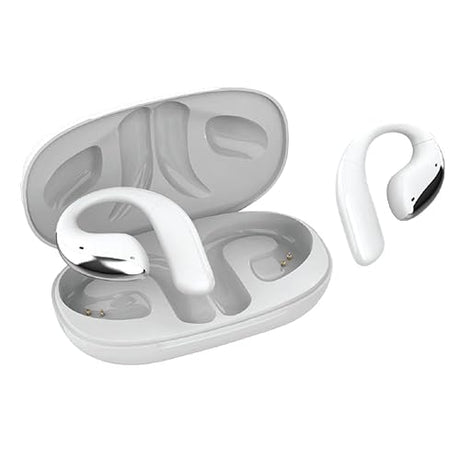 Xtream T6 Open-Ear Bluetooth Earbuds with Touch Screen Charging Case
