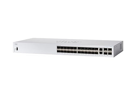 Cisco Business CBS350-24S-4G Managed Switch | 24 Port 1G SFP | 2x1G Combo | 2x1G SFP | Limited Lifetime Hardware Warranty (CBS350-24S-4G-NA) 24-port 1G SFP / 4 x GE uplinks