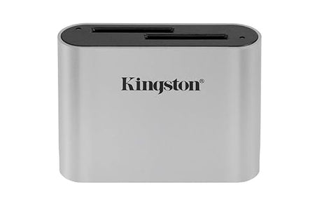 Kingston MobileLite Plus SD Reader USB 3.2 Gen 1 Workflow Dual-Slot SDHC/SDXC UHS-II WFS-SD Workflow SD Reader