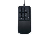 KINESIS Mechanical Keypad LP Numeric 10-Key for Mac & PC | Wired & Wireless Mode | Quiet Linear Mechanical Switches | Programmable | Ergonomic Palm Support | Backlit
