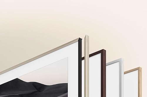 Samsung 32” The Frame TV Customizable Bezel, Magnetic, Quick and Easy Installation, 2023, VG-SCFC32BWBZA, Modern Brown Modern Brown 32-Inch