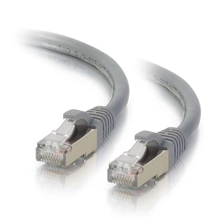 C2G 00647 Cat6a Cable - Snagless Shielded Ethernet Network Patch Cable, Gray (10 Feet, 3.04 Meters) 10 Feet Gray