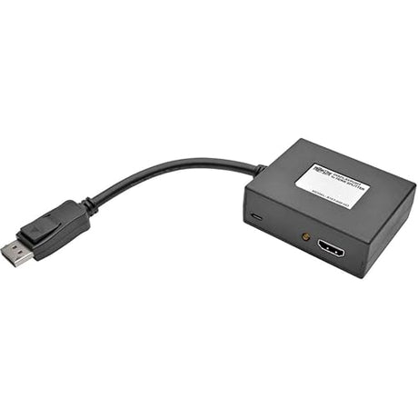 Tripp Lite B157-002-HD 2-Port DisplayPort to HDMI Splitter 1080p 1920x1080 60Hz, Black