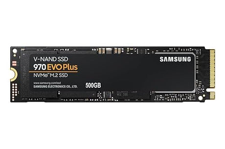 Samsung 970 EVO Plus 500 GB Solid State Drive - M.2 Internal - PCI Express