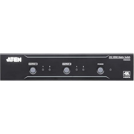 ATEN Technology VM0202H 2x2 4K HDMI Matrix Switch