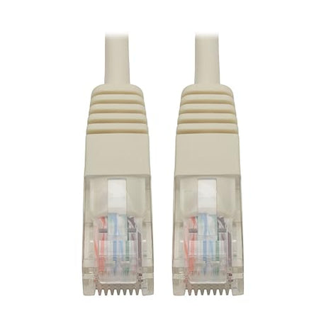 Tripp Lite N002-007-WH 7 Feet Cat5e 350MHz Molded Patch Cable RJ45M/M (White)