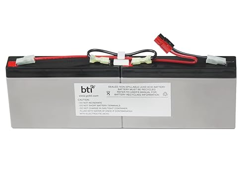 Replacement Battery for Apcc Rbc18, Designed for Use with: APC Ps250, Ps250i, P