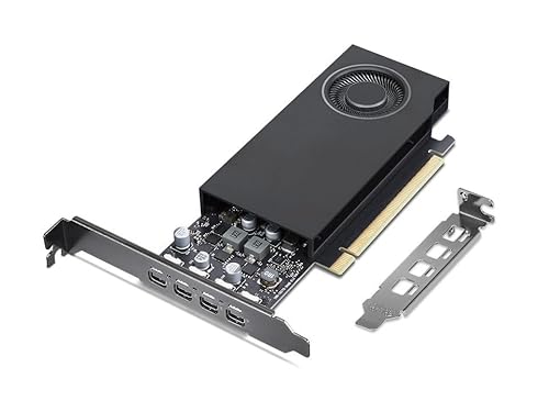 Lenovo NVIDIA RTX A1000 Graphic Card - 8 GB GDDR6-4 x Mini DisplayPort - Mini DisplayPort