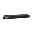 Tripp Lite 2.9kW Metered Rackmount PDU with Isobar Surge Protection, 120V, 3840 Joules, 12 Outlets Standard 5-15/20R, 15 ft / 4.5M L5-30P Power Cord, TAA Compliant, 2-Year Warranty (PDUMH30-ISO)