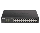 D-Link Ethernet Switch, 24 Port Gigabit Easy Smart Managed Network Internet Desktop or Rack Mountable (DGS-1100-24V2), Black & 8-Port Gigabit Smart Managed Desktop Switch