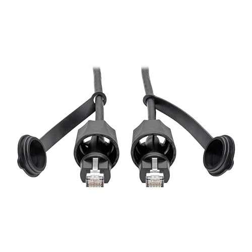 Tripp Lite N206-PC50-IND CAT5E/Cat6 Patch Cable RJ45 CMX Outdoor Industrial, 50'