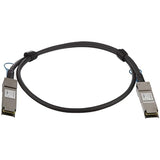 StarTech.com Cisco QSFP-H40G-CU1M Compatible 1m 40G QSFP+ to QSFP+ DAC Twinax - 40GbE QSFP+ Copper DAC 40 Gbps Low Power Passive Transceiver Module DAC Firepower C9200 (QSFPH40GCU1M)