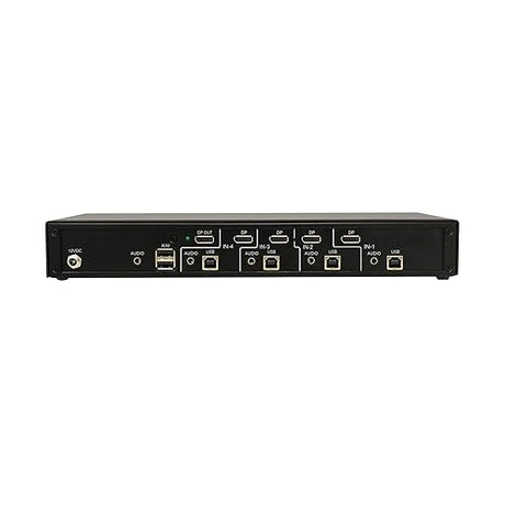 Tripp Lite Secure KVM Switch, 4-Port DisplayPort, United States Government NIAP-Certified PP4.0 Security, 4K & 30Hz Quality, TAA Compliant, 3-Year Warranty (B002-DP1A4-N4)