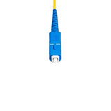 StarTech.com 100m (328ft) SC to SC (UPC) OS2 Single Mode Simplex Fiber Optic Cable, 9/125µm, 40G/100G, LSZH Fiber Patch Cord