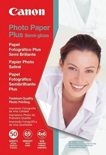 Canon Photo Paper Plus Semi-Gloss SG-201 4x6 - 50 Sheets