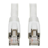 Tripp Lite Cat8 Patch Cable 25G/40G Certified Snagless M/M PoE White