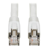 TRIPP LITE Cat8 Snagless Ethernet Cable, 25G/40G Certified Network Patch Cable, 22 AWG S/FTP, PoE, White, 25 ft. (N272-025-WH) 25-ft.